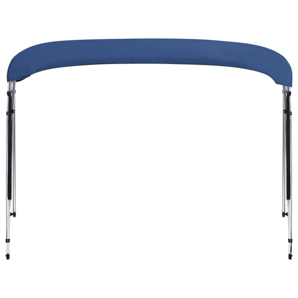 Marineblaues 4-Bügel-Bimini-Top 243x(230-244)x137cm