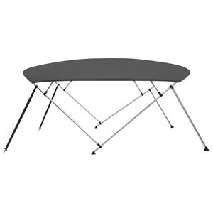 4-Bügel Bimini Top Anthrazit 243x(230-244)x137 cm