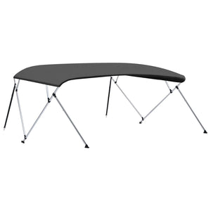 4-Bügel Bimini Top Anthrazit 243x(230-244)x137 cm