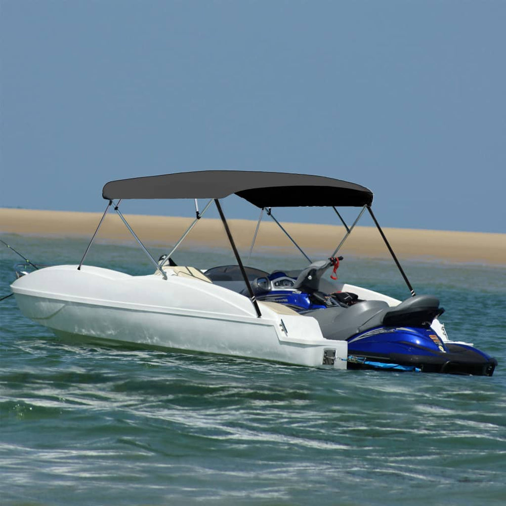 4-Bügel Bimini Top Anthrazit 243x(230-244)x137 cm