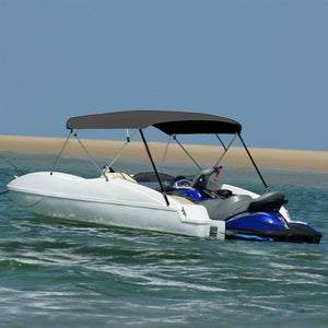 4-Bügel Bimini Top Anthrazit 243x(230-244)x137 cm