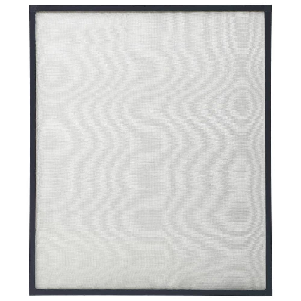 vidaXL Moustiquaire de fenêtre Anthracite 100x120 cm