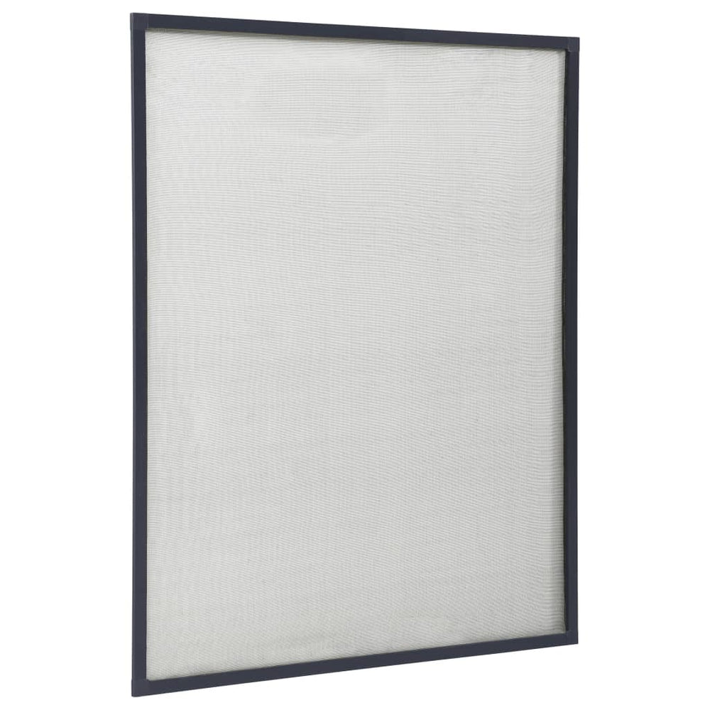 vidaXL Moustiquaire de fenêtre Anthracite 100x120 cm