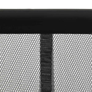 Insektenschutz für Türen Schwarz 100x220 cm Polyester