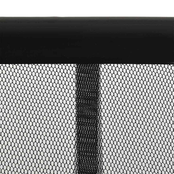 Insektenschutz für Türen Schwarz 100x220 cm Polyester