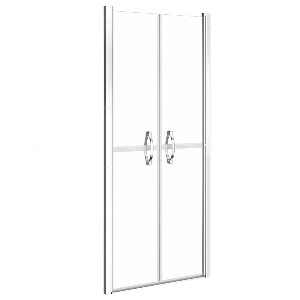 vidaXL Porte de douche transparente ESG 71x190 cm