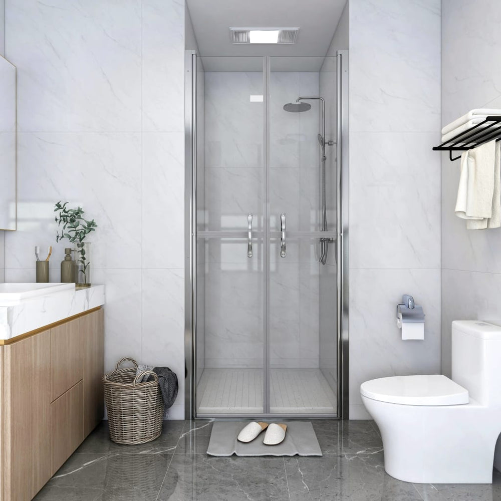 vidaXL Porte de douche transparente ESG 71x190 cm