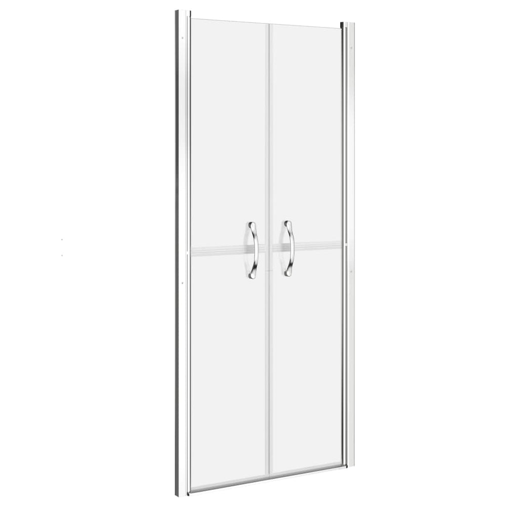 vidaXL Porte de douche en verre de sécurité ESG mat 81x190 cm