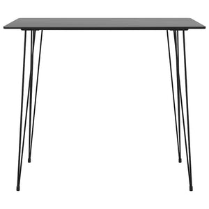 5-tlg. Bar-Set Schwarz und Grau
