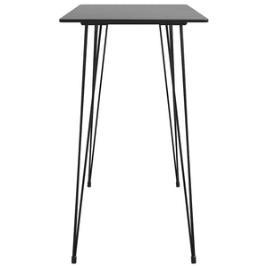 5-tlg. Bar-Set Schwarz und Grau