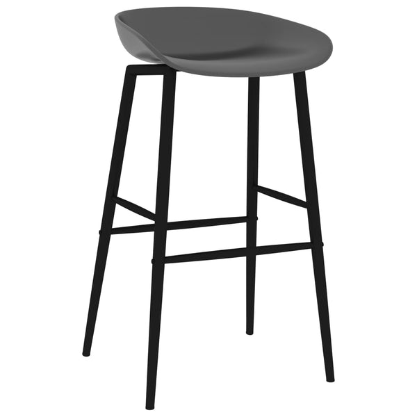 5-tlg. Bar-Set Schwarz und Grau