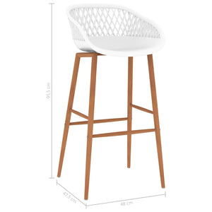 7-tlg. Bar-Set Schwarz und Weiß