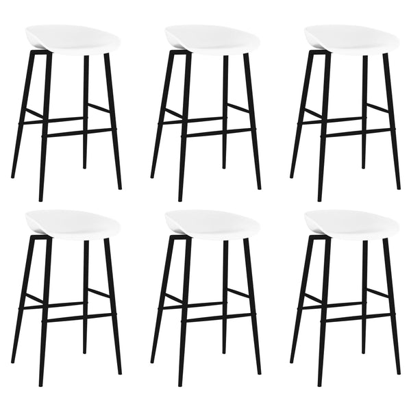 7-tlg. Bar-Set Schwarz und Weiß