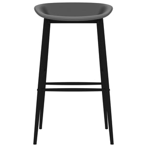 7-tlg. Bar-Set Schwarz und Grau