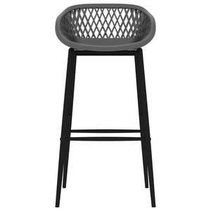 5-tlg. Bar-Set Weiß und Grau