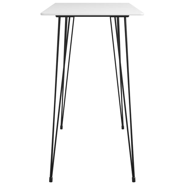 5-tlg. Bar-Set Weiß und Grau