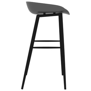 5-tlg. Bar-Set Weiß und Grau