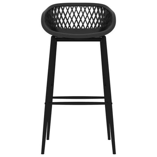 7-tlg. Bar-Set Weiß und Schwarz