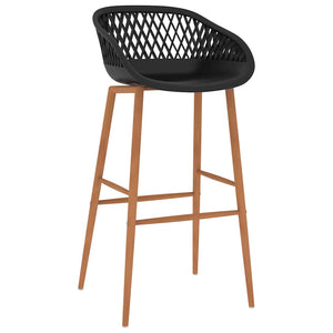 7-tlg. Bar-Set Weiß und Schwarz