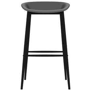 7-tlg. Bar-Set Weiß und Grau