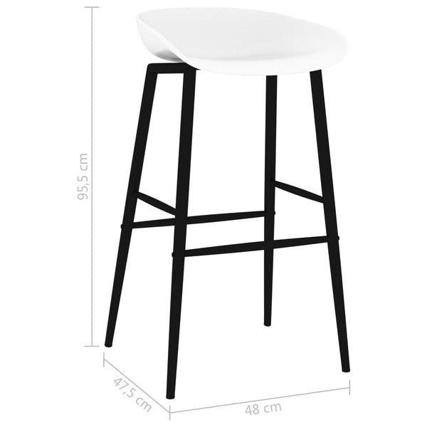 7-tlg. Bar-Set Weiß