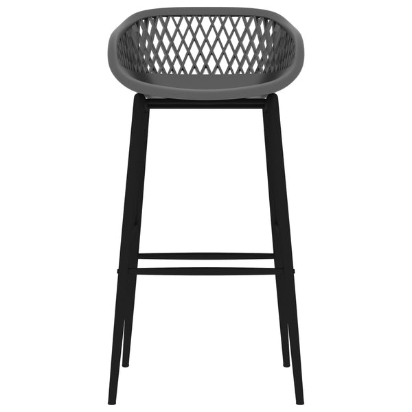 5-tlg. Bar-Set Schwarz und Grau