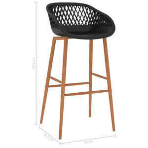 5-tlg. Bar-Set Schwarz