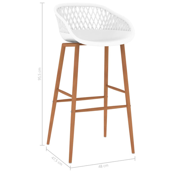 5-tlg. Bar-Set Schwarz und Weiß