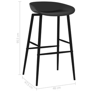5-tlg. Bar-Set Schwarz