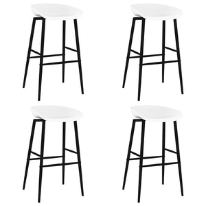 5-tlg. Bar-Set Schwarz und Weiß