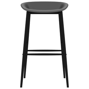 5-tlg. Bar-Set Schwarz und Grau