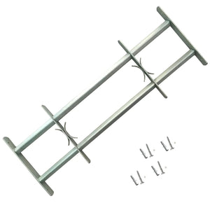 vidaXL Grille de fenêtre réglable 2 pièces 700-1050 mm