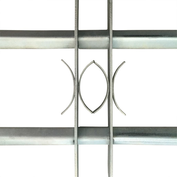 vidaXL Grille de fenêtre réglable 2 pièces 700-1050 mm