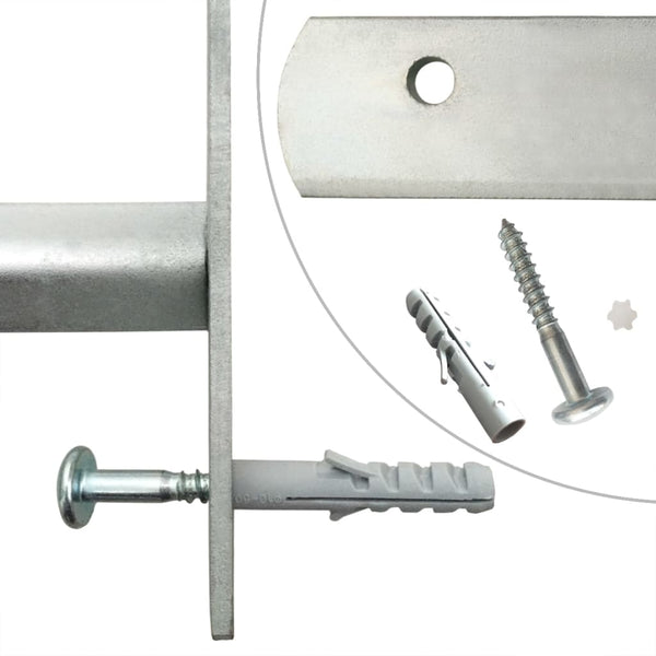 vidaXL Grille de fenêtre réglable 2 pièces 700-1050 mm