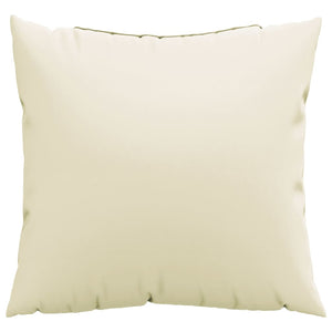Zierkissen 4 Stk. Creme 50x50 cm Stoff