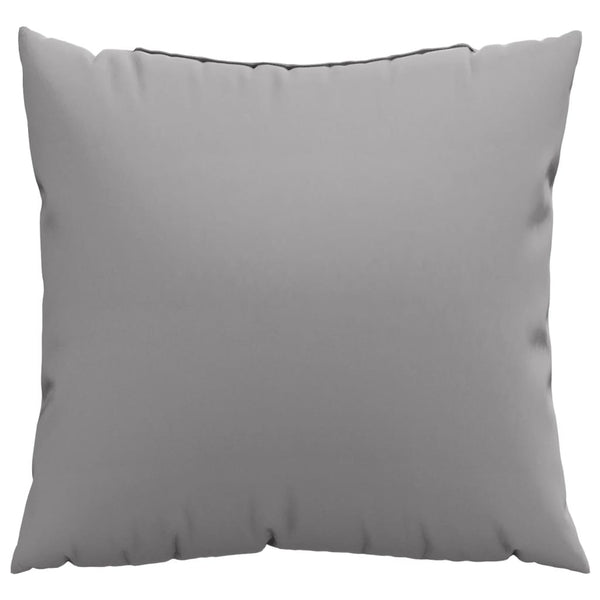 Zierkissen 4 Stk. Grau 60x60 cm Stoff