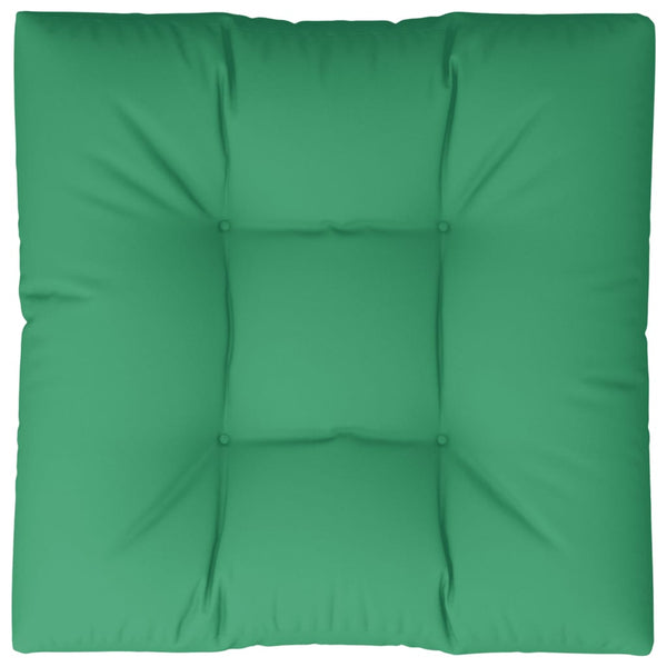 Palettenkissen Grün 80x80x12 cm Stoff