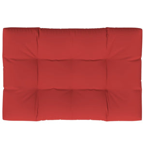 Palettenkissen Rot 120x80x12 cm Stoff