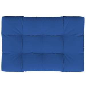 Palettenkissen Königsblau 120x80x12 cm Stoff