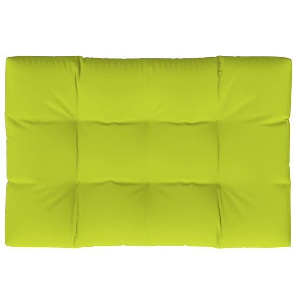 Palettenkissen Knallgrün 120x80x12 cm Stoff