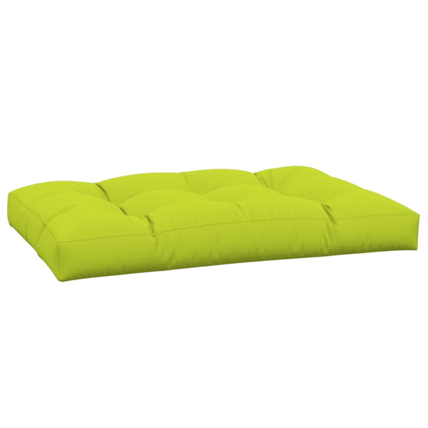 Palettenkissen Knallgrün 120x80x12 cm Stoff