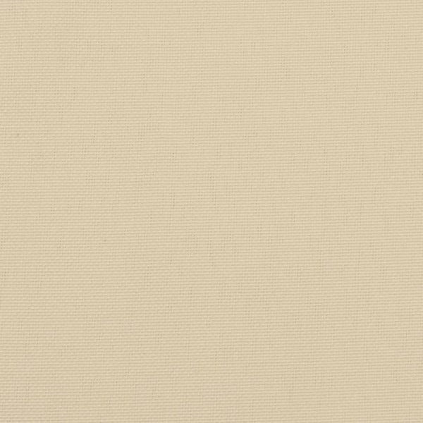 Palettenkissen Beige 50x40x12 cm Stoff
