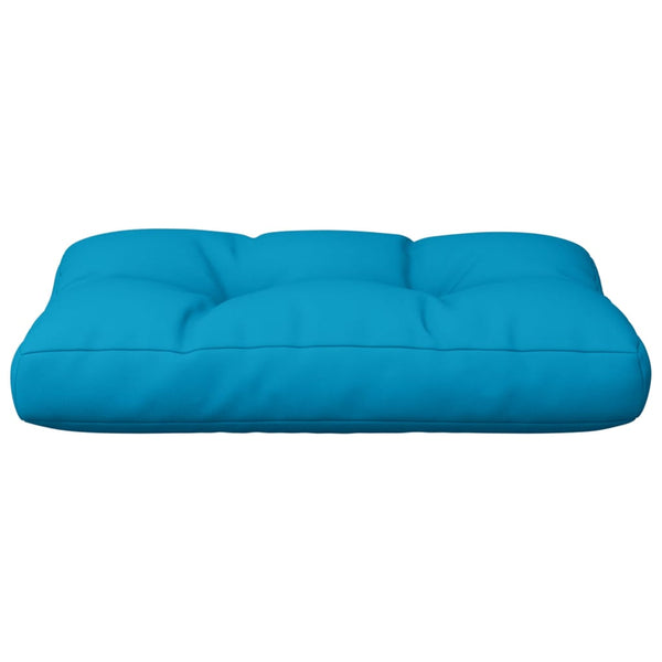 Palettenkissen Blau 50x40x12 cm Stoff