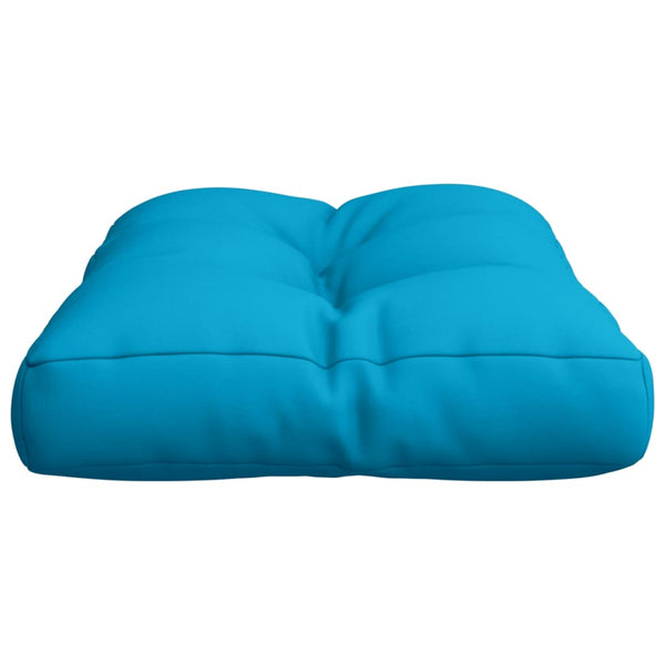 Palettenkissen Blau 60x40x12 cm Stoff