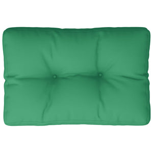 Palettenkissen Grün 60x40x12 cm Stoff