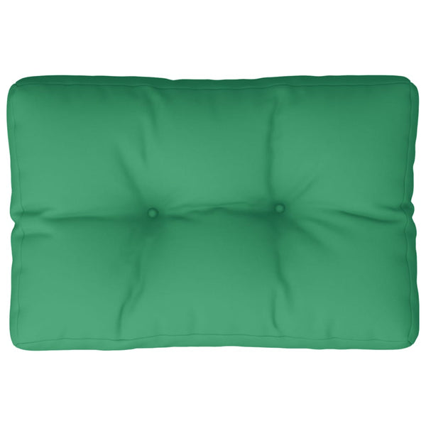 Palettenkissen Grün 60x40x12 cm Stoff