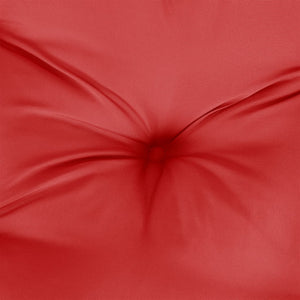 Palettenkissen Rot 60x40x12 cm Stoff
