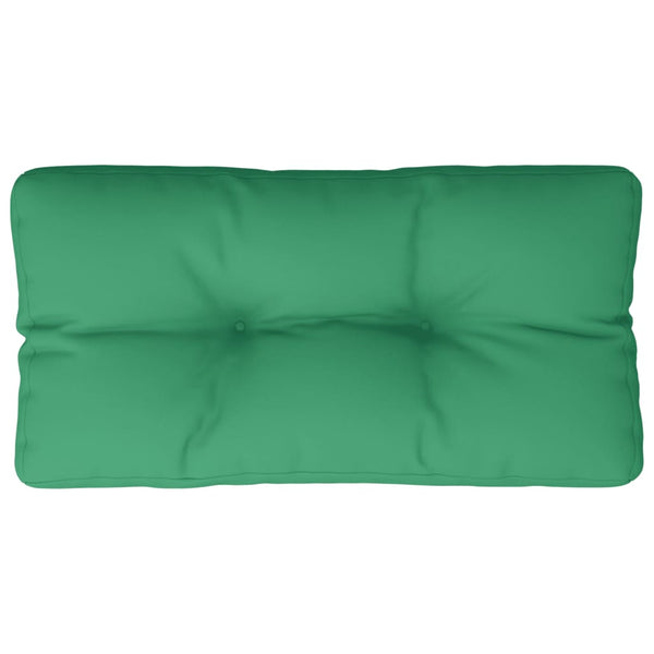 Palettenkissen Grün 70x40x12 cm Stoff