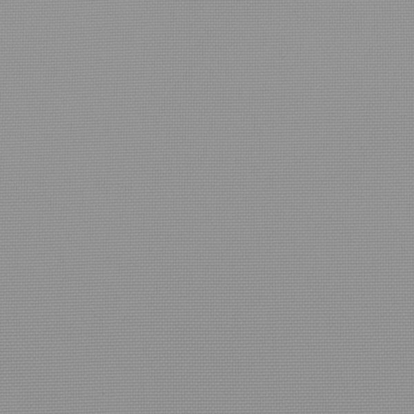 Palettenkissen Grau 120x40x12 cm Stoff