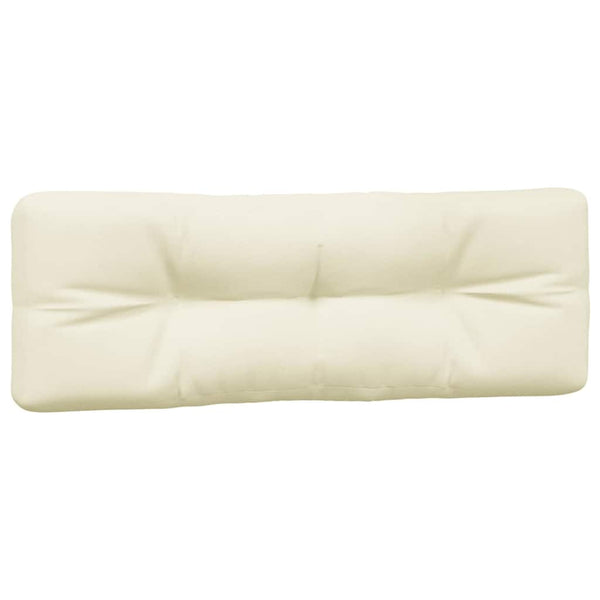Palettenkissen 3-tlg. Creme Stoff
